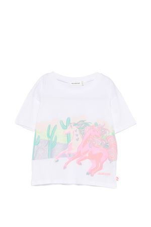 t-shirt in cotone bianco BILLIEBLUSH KIDS | U2196210P